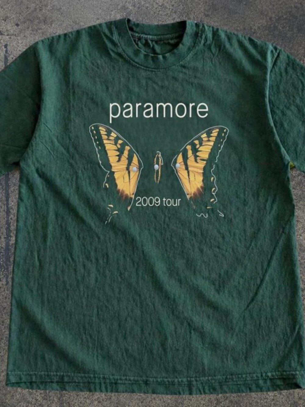 Paramore Tour Butterfly Vintage T-Shirt